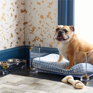 カスタムアクリル犬のベッドペット製品 