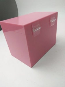 新しいピンクのまつげエクステンションラッシュボックスに10個のまつげの延長タイル 