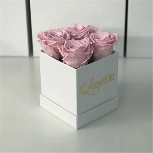  yageli 新しい段ボールギフトバラの箱贈り物のための紙の花の箱 