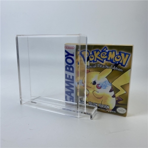 Wholesale Perspex Pokemon ゲームボーイカラーボックスアクリルビデオゲームケース 