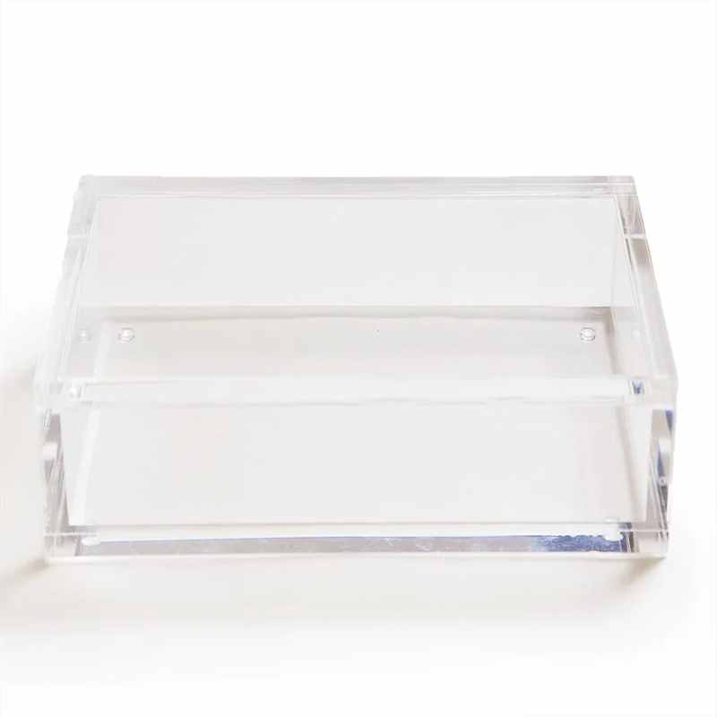 Clear Acrylic Mahjong Set with Box