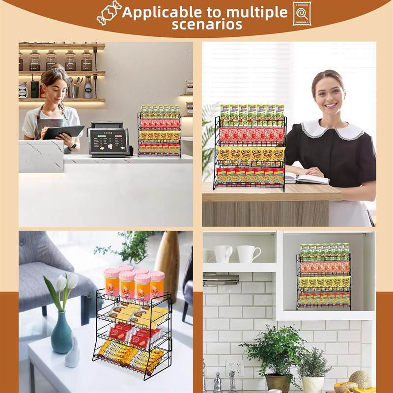 metal food display stand