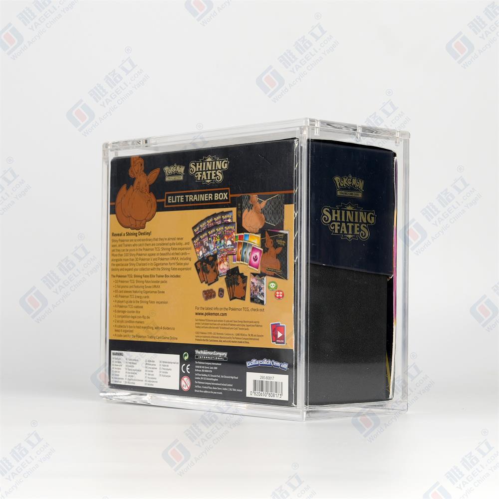 booster box case acrylic case