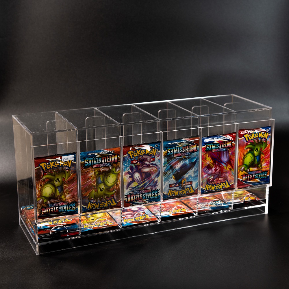 6 slot booster pack dispenser
