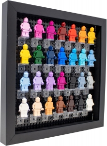 ミニチュアフィギュア用10x10ブラックシャドーボックス