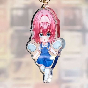 写真プリント付きアクリルキーホルダー 