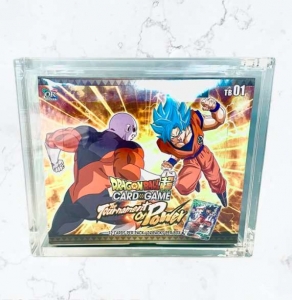 アクリルドラゴンボールスーパーブースターボックスディスプレイケース 