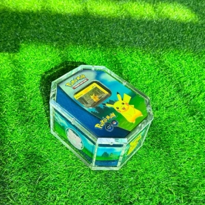 ポケモンカードゲーム ブリキ缶用アクリルプロテクターケース 