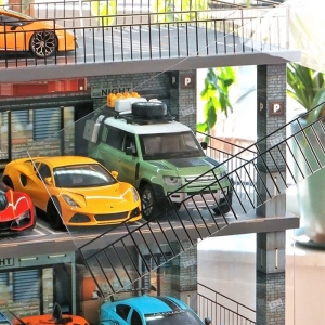 Yageli マルチレベルスケールモデルカー駐車場 