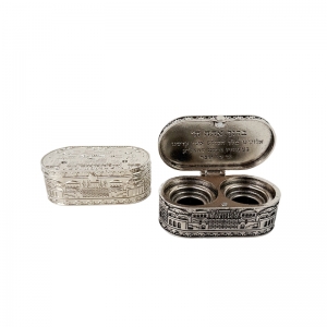 装飾的なユダヤ教のキャンドルスタンド 