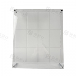 12スロットデザイン付きアクリルPSAカードディスプレイスタンド 