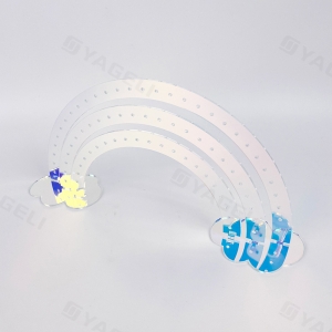 高級アクリル製イヤリングディスプレイスタンド 