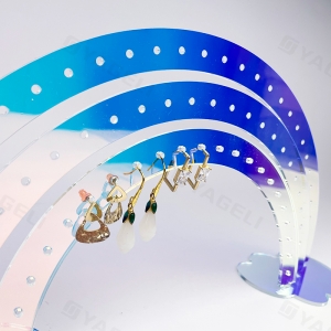 高級アクリル製イヤリングディスプレイスタンド 