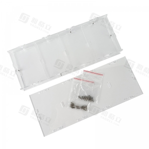 取り外し可能な4スロットアクリルポケモンミニ缶ディスプレイボックス 