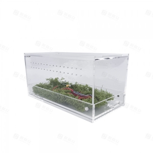 UV耐性引き出し式アクリル爬虫類・無脊椎動物飼育ケース 