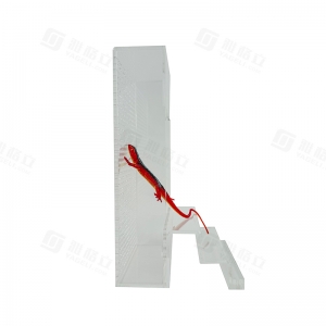 UV耐性垂直アクリルクライミングペットエンクロージャー 