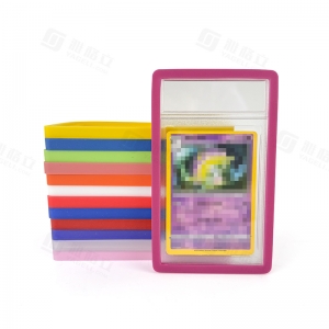 PSA鑑定済みカード用、鮮やかなシリコン製バンパースリーブ 