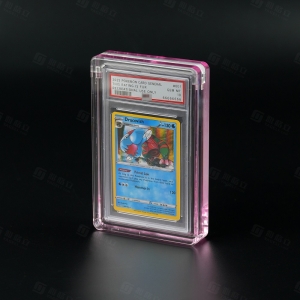 UV耐性プレミアムアクリル製シングルPSA CGC BGSスラブマグネットケース 