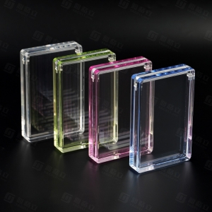 UV耐性プレミアムアクリル製シングルPSA CGC BGSスラブマグネットケース 