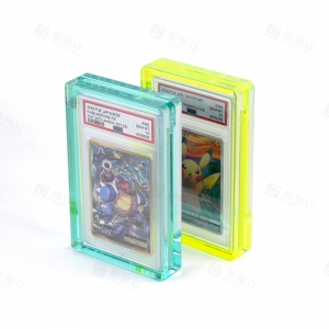 YAGELI アクリル PSA カラーグレーデッドカードプロテクター | 高級 PSA アクセサリーメーカー 