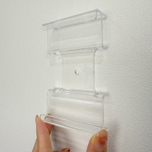 トレーディングカードマグネットホルダー用アクリル壁掛けディスプレイラック 