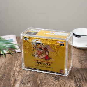 UVカットアクリルケース One Piece用 マグネット式蓋 クリスタルクリアディスプレイプロテクター 
